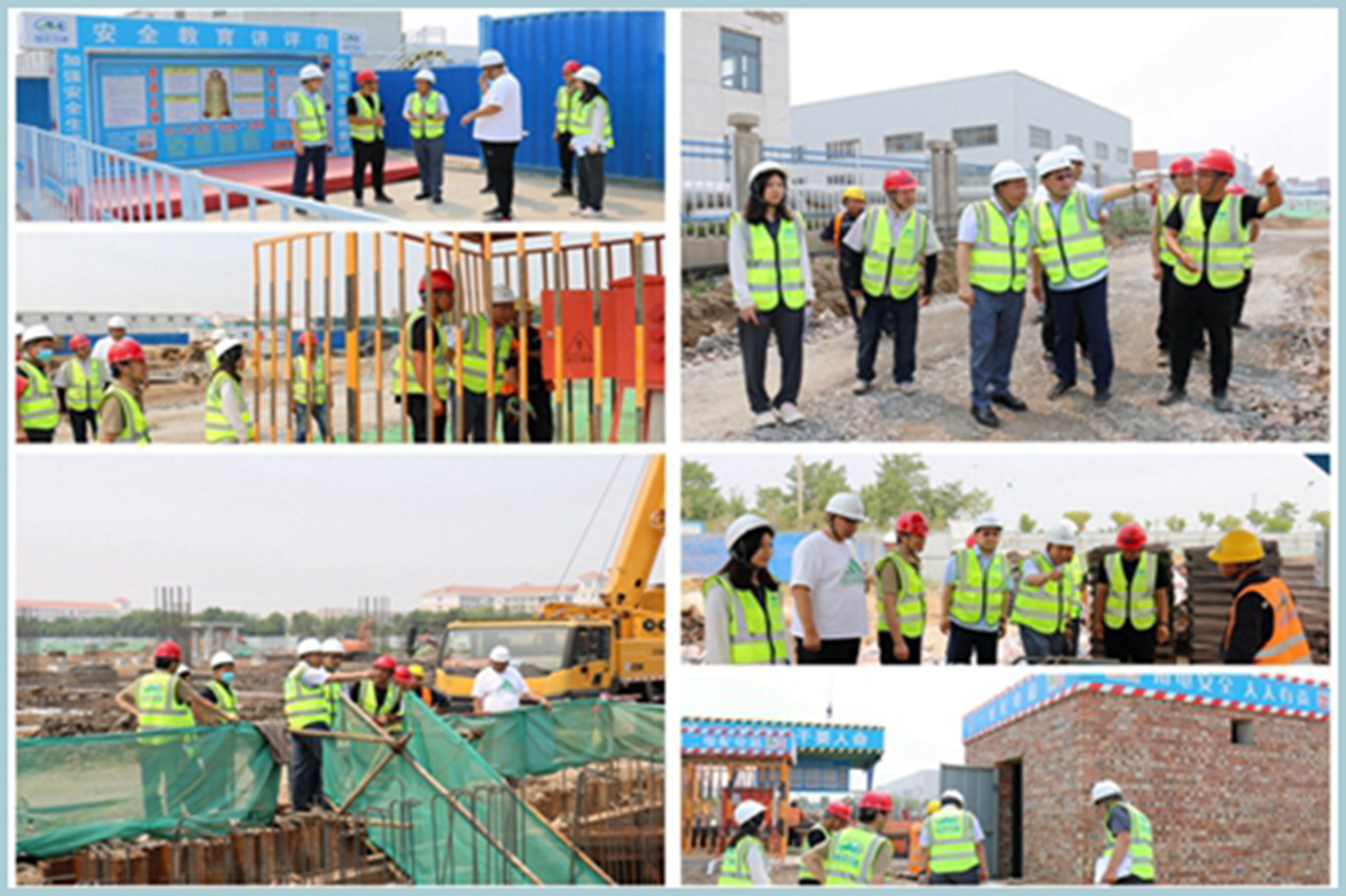 東綸科技檢查組赴天津新項(xiàng)目施工現(xiàn)場開展安全檢查