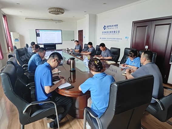東綸科技黨支部開展“強化安全環(huán)保質(zhì)量工作 助力公司高質(zhì)量發(fā)展”主題黨日活動